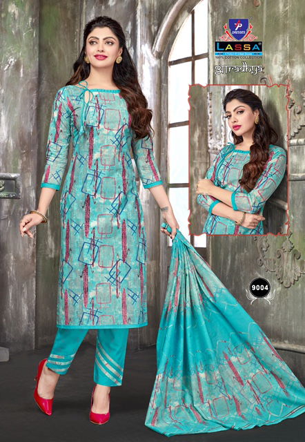 Arihant Lassa Aaradhya 9 Cotton Printed Regular Wear Dress Material Collection